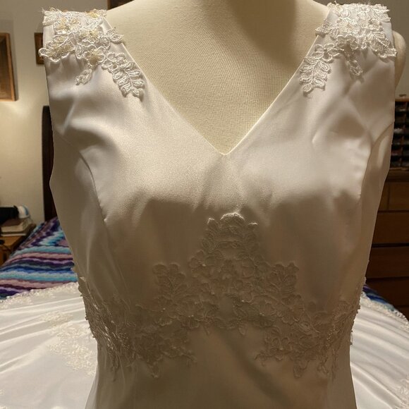 #18) Wedding Gown: Vine Blossoms - Picture 8 of 8
